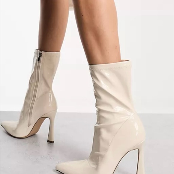 Dolls kill white boots size 10 - Picture 2 of 7